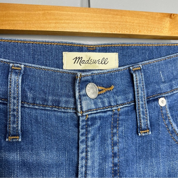 MADEWELL NWT The Perfect Vintage Crop Denim Jeans - Picture 4 of 8